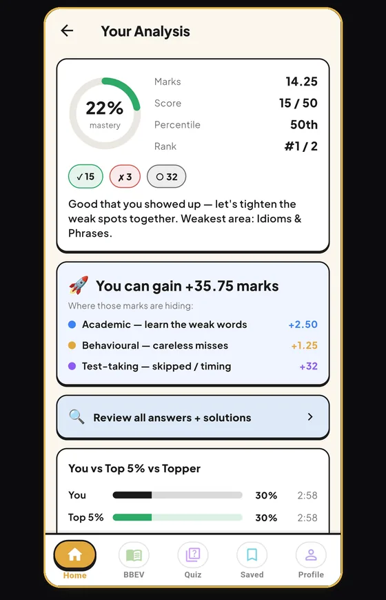 Blackbook app screen 7